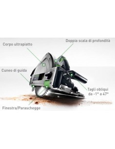 Sega ad affondamento TS 55... 2