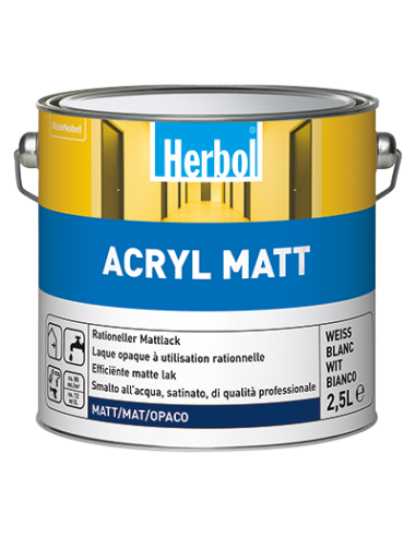 ACRYL MATT Smalto opaco all'acqua