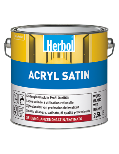 ACRYL SATIN Smalto all'acqua satinato
