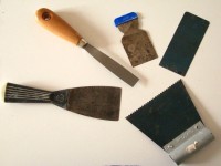 Pittorico - Spatole e strumenti metallici